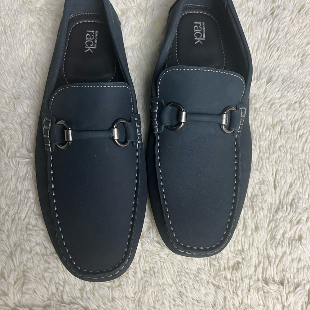 Nordstrom Men's Navy Loafers size 8